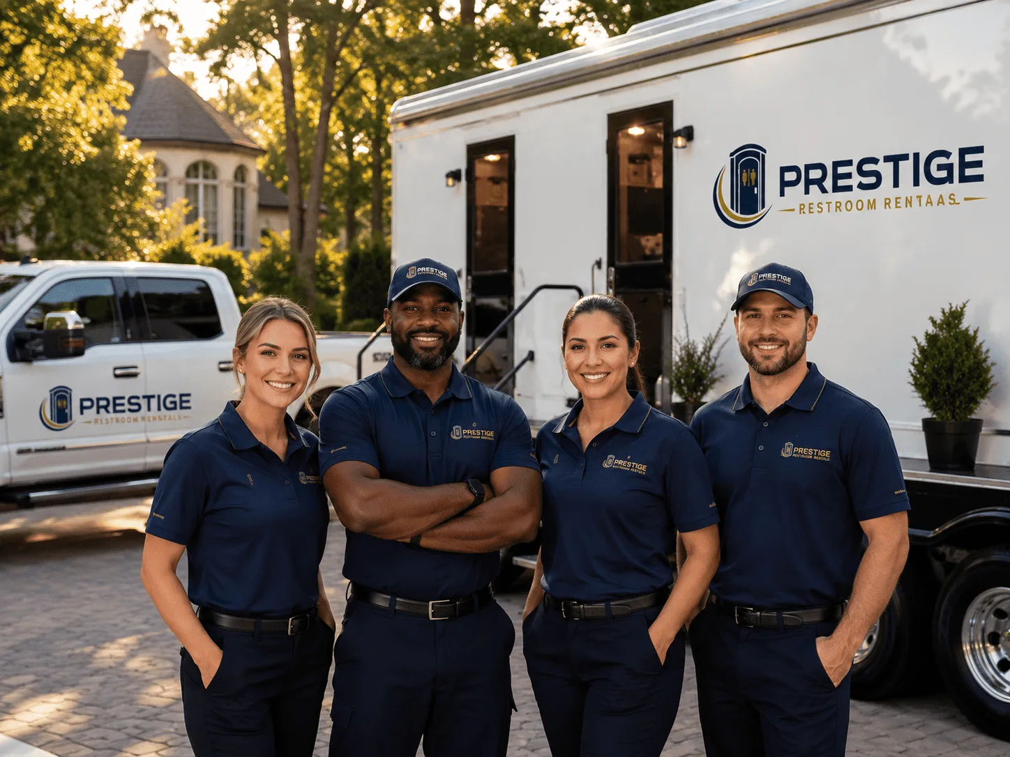Trusted Luxury Portable Restrooms company in Fries, VA